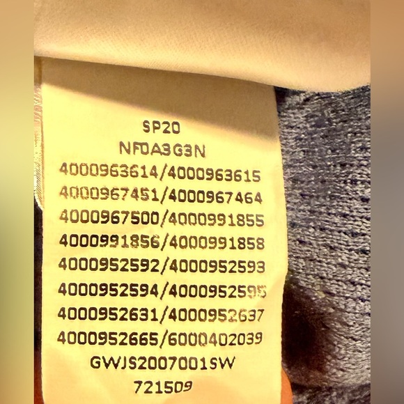 The North Face FlashDry Polo Shirt Men’s XL Blue Performance Short Sleeve - Picture 12 of 13